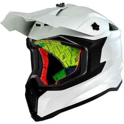 CASCO MOTO ENDURO FALCON SOLID A0 GLOSS PEARL WHITE CASCO MOTO ENDURO FALCON SOLID A0 GLOSS PEARL WHITE