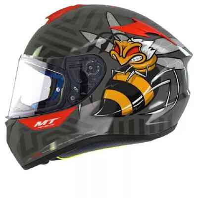 CASCO MOTO INTEGRALE TARGO BEE B5 GLOSS FLUOR RED CASCO MOTO INTEGRALE TARGO BEE B5 GLOSS FLUOR RED