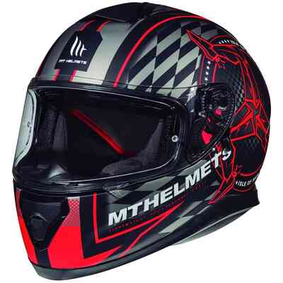 CASCO MOTO INTEGRALE THUNDER 3 SV ISLE OF MAN B5 MATT RED CASCO MOTO INTEGRALE THUNDER 3 SV ISLE OF MAN B5 MATT RED