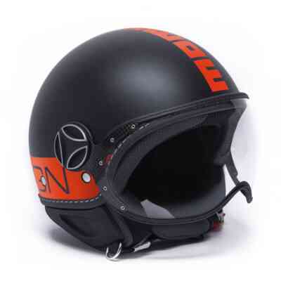 CASCO MOTO JET FGTR CLASSIC MOMO E2205 FL MATT BLACK CASCO MOTO JET FGTR CLASSIC MOMO E2205 FL MATT BLACK