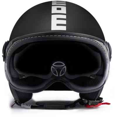 CASCO MOTO JET FGTR EVO MOMO E2205 MATT BLACK/WHITE CASCO MOTO JET FGTR EVO MOMO E2205 MATT BLACK/WHITE