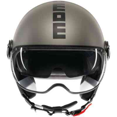 CASCO MOTO JET FGTR EVO MOMODESIGN E2206 MONO MATT TITANIUM CASCO MOTO JET FGTR EVO MOMODESIGN E2206 MONO MATT TITANIUM