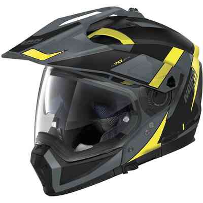 CASCO MOTO MODULARE N70-2 X 06 SKYFALL N-C 058 NERO GIALLO CASCO MOTO MODULARE N70-2 X 06 SKYFALL N-C 058 NERO GIALLO