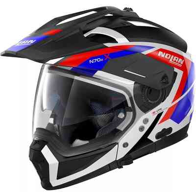 CASCO MOTO MODULARE N70-2 X GRANDES ALPES 026 BIANCO LUCIDO BLU ROSSO CASCO MOTO MODULARE N70-2 X GRANDES ALPES 026 BIANCO LUCIDO BLU ROSSO
