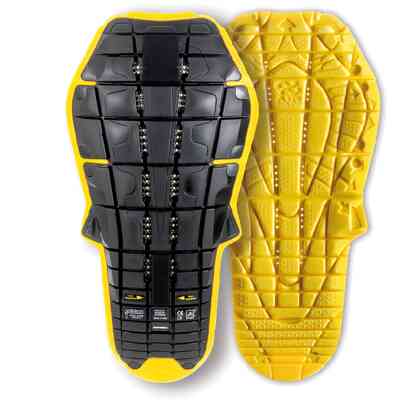 PARASCHIENA MOTO BACK WARRIOR EVO INSIDE NERO/GIALLO